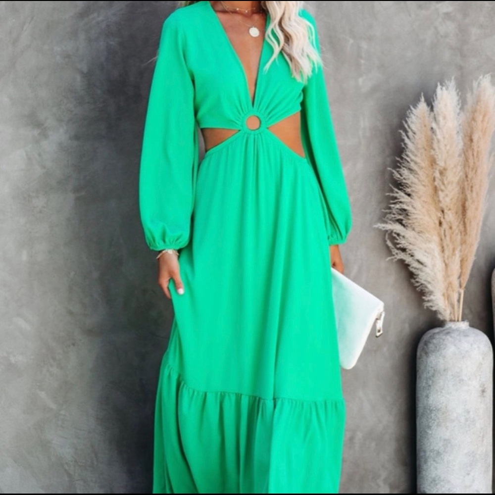 Vici cut-out maxi dress.  Size: Medium